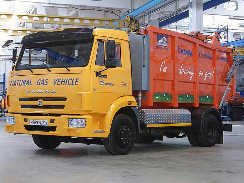 Мусоровоз Farid Minipac MK2 на шасси КАМАЗ-4308 CNG